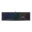 Ant Esports MK3400 V3 Pro Mechanical Gaming Keyboard, RGB 104 Keys Ultra-Slim LED Backlit USB Wired Keyboard with Blue Switch, Durable Keycaps/Anti-Ghosting/Spill-Resistant Mechanical Keyboard for PC