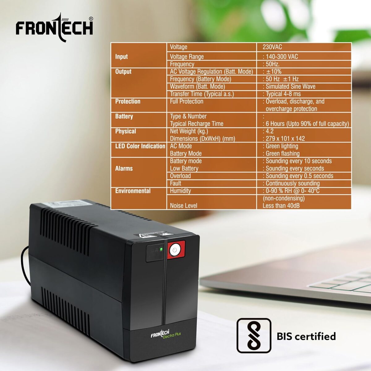 FRONTECH UPS FT2564