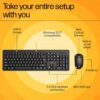 HP KM200 Wireless Mouse and Keyboard Combo