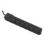 FRONTECH Extension Cord with 6 Universal Sockets, 6 Switches, 6 LED Indicators - 5 Meter Cable