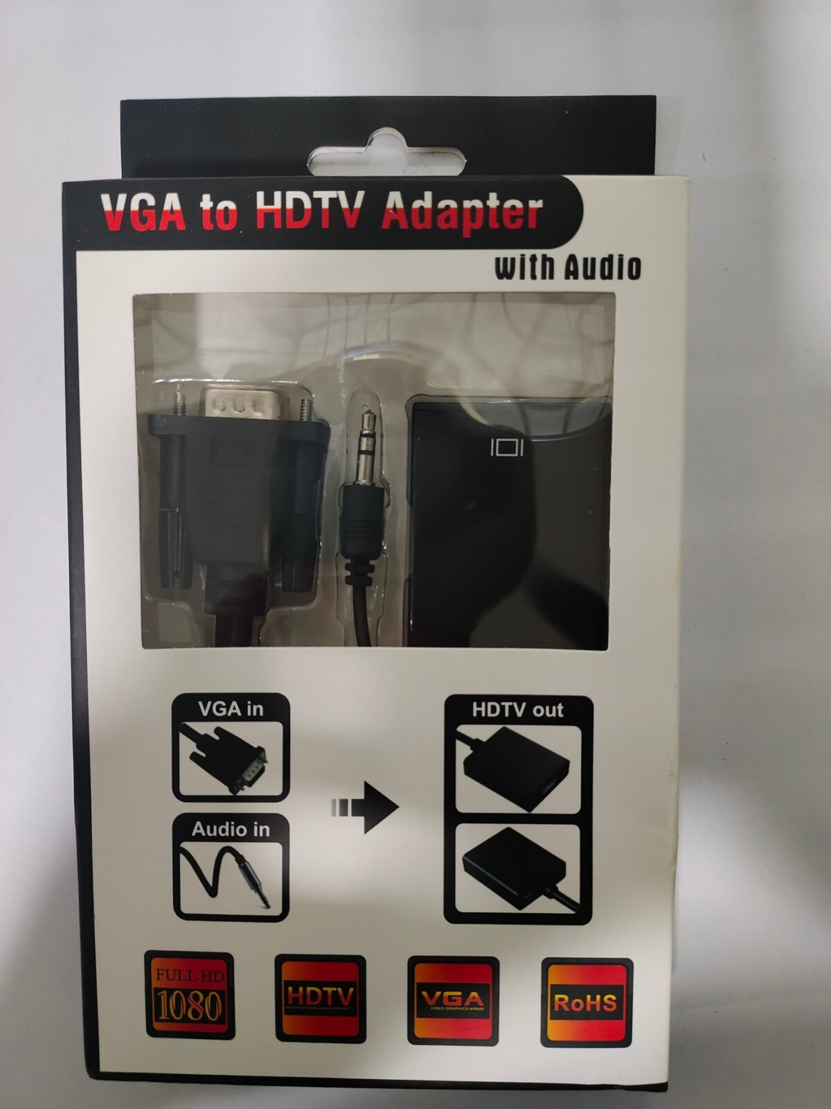 VGA to HDMI Adapter with audio