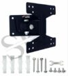 Mounting Type Wall Mount Movement Type Tilt Brand CEUTA Material Alloy Steel Maximum Compatible Size 24 Inches About this item 【Fits for all tvs】Fits for all 14-26" flat & curved LED LCD QLED OLED Plasma 4K 3D tvs or monitor such as Samsung Vizio LG Sony Bravia Panasonic Toshiba Philips Sharp Insignia Element TCL RCA Sceptre JVC Avera Mitsubishi NEC Pioneer. 【The viewing angle adjustable】Our wall brackets can be tilted, extended and pulled out to suit your every viewing angle. Tilt +15° and -15°, swivel +90° and -90° 【VESA Norm 】Supports tvs with vesa 50x50mm and 100x100mm. 【Safe to Use】Made of 2.0mm sturdy steel, the tv wall mount can carry a tv or monitor up to 15lbs. 110mm mini wall distance spare space and reduce glare. Swivel left and right ai 180 degree, pivot upwards and downwards. Firmly fix on solid wall.