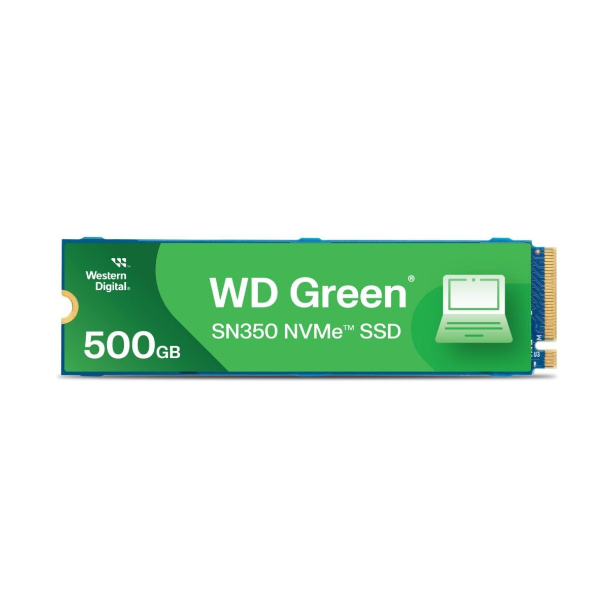 Western Digital Green Sn350 Pcie Gen 3 Nvme Ssd, 500Gb