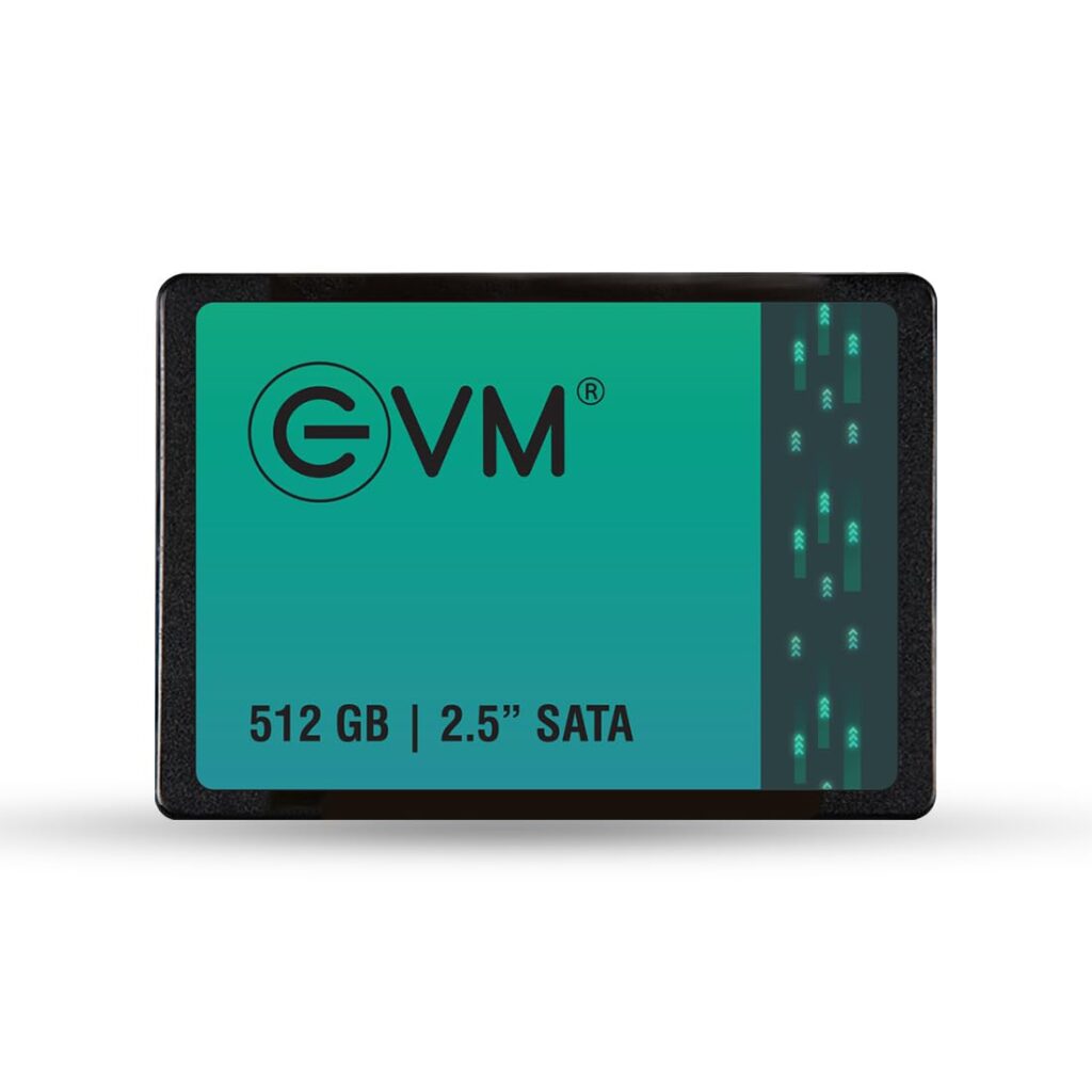 EVM 512GB 2.5-Inch SATA Internal SSD - 550MB/s Read & 500MB/s Write - 5-Year Warranty (EVM25/512GB)