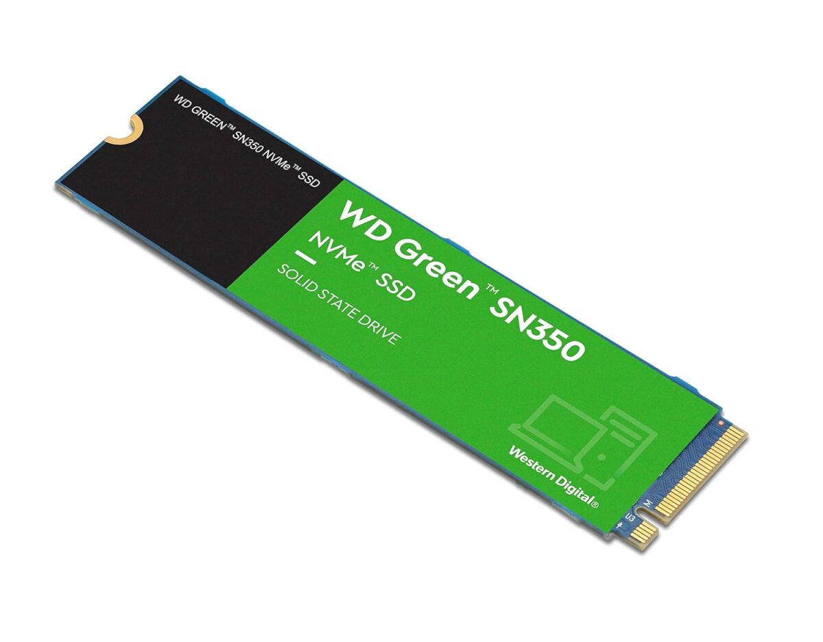 Western Digital Green Sn350 Pcie Gen 3 Nvme Ssd, 500Gb