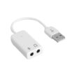 Usb Sound Adapter 7.1 Channel - White