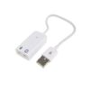 Usb Sound Adapter 7.1 Channel - White